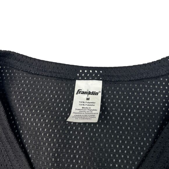 Vintage 90s NFL Raiders Football Jersey Mesh Shirt Black Youth M Medium - Picture 4 of 5